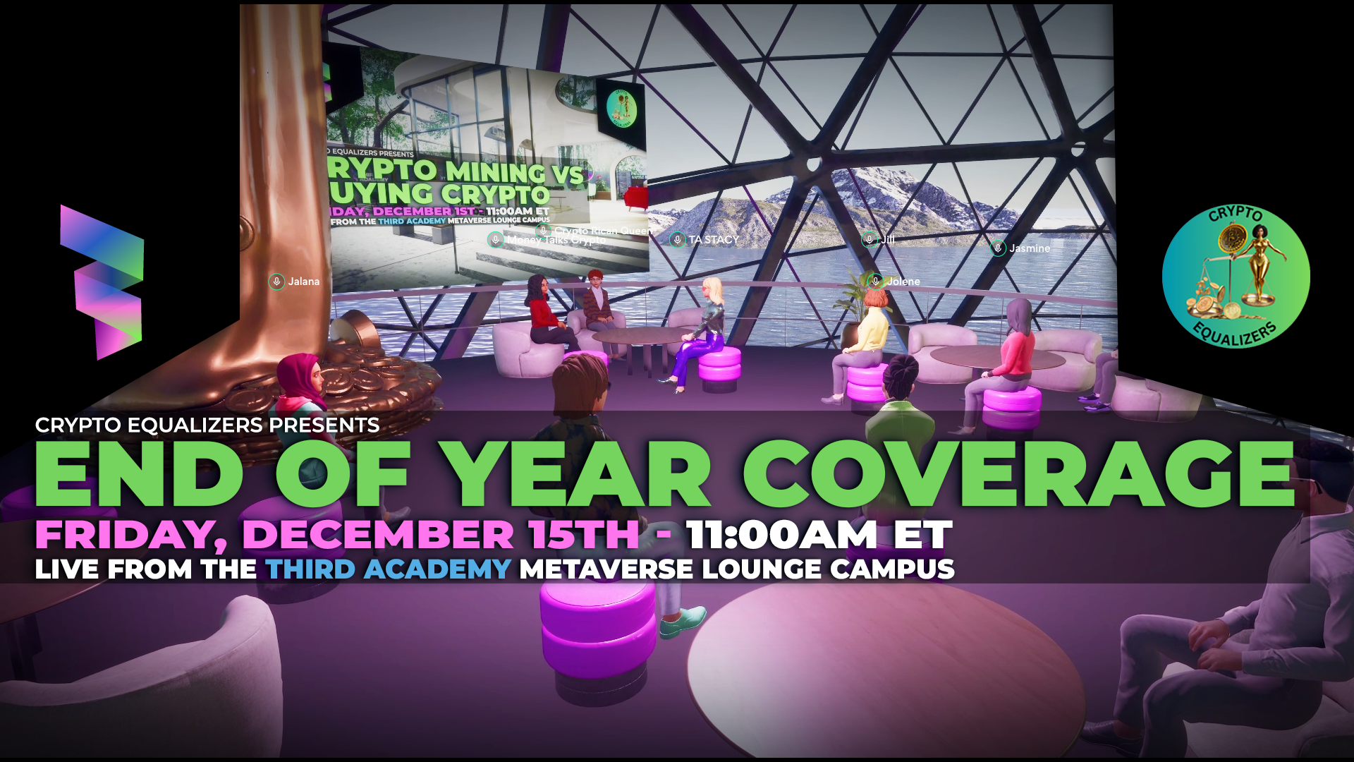 Crypto Equalizers banner